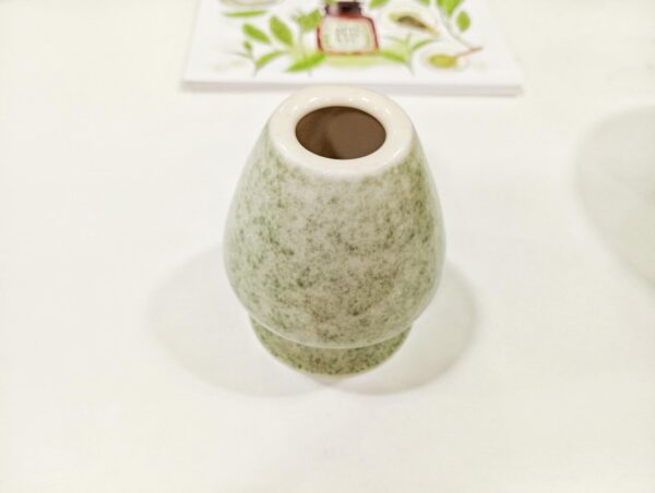 Bol Matcha y Soporte Chasen color verde moteado - Imagen 4