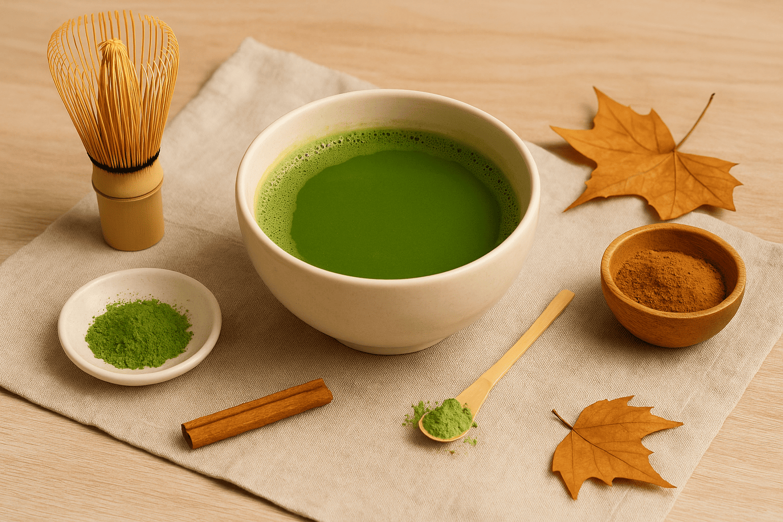 Matcha y emociones: cómo ayuda en los cambios estacionales